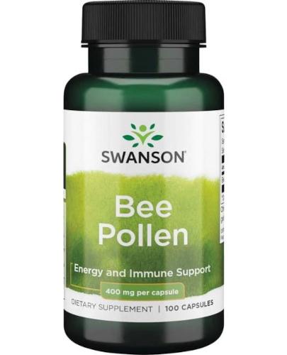 SWANSON Bee Pollen 400mg - 100 kaps.